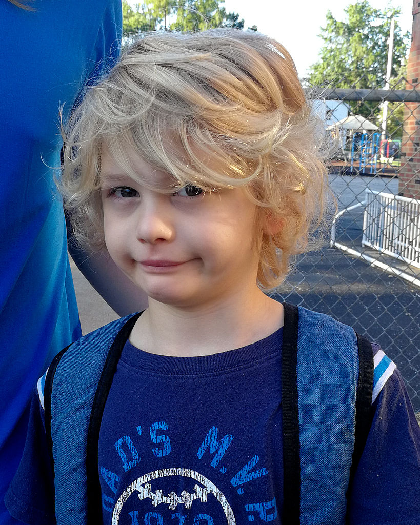 Noah Whitacre, 8, Benton STEM Elementary School, third grade